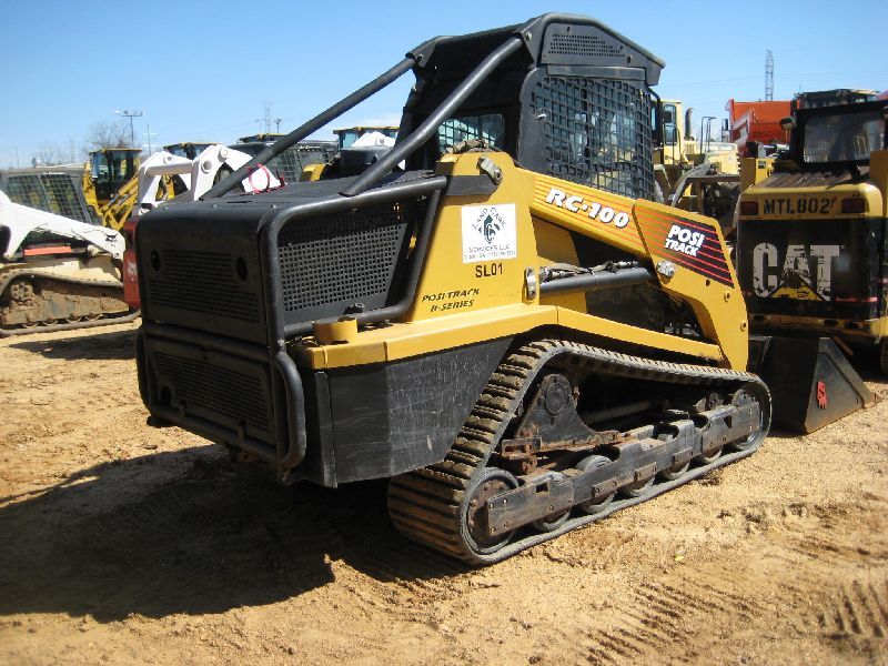 ASV POSI TRACK RC100 SKID STEER LOADER