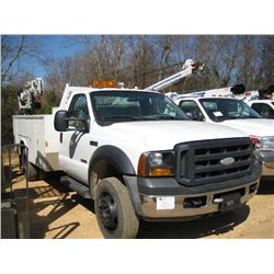 2007 FORD F550 MECHANICS TRUCK