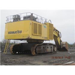 KOMATSU PC3000-1 HYDRAULIC EXCAVATOR - J.M. Wood Auction Company, Inc