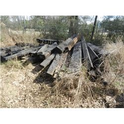 (20 +/-) BRIDGE TIMBERS (S0LD ABSENTEE - LOCATED IN MOBILE