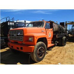 ROSCO 1250 DISTRIBUTOR MTD ON 1985 FORD F800 CHASSIS