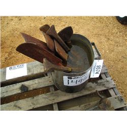 (1) LOT MISC JACK HAMMER BITS