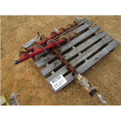 1 LOT (3) AUGER BITS