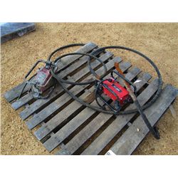 1 LOT (2) CONCRETE VIBRATORS