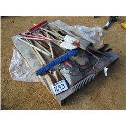 (1) LOT MISC SHOVEL