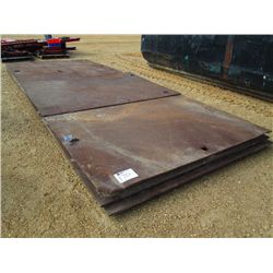 (1) LOT STEEL PLATE