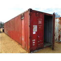 40' SHIPPING CONTAINER