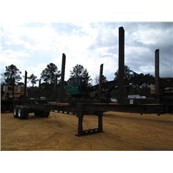 2006 HOMEMADE 4 BOLSTER LOG TRAILER