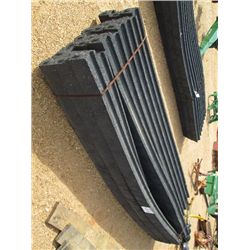 12' RUBBER LANDSCAPE TIMBERS