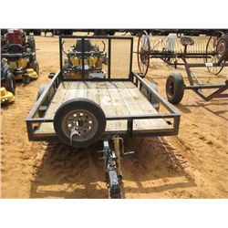 5' X 10' SHOPBUILT T/A TRAILER