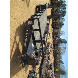 B & A 78" X 24' T/A TAG TRAILER W/SLIDING RAMPS