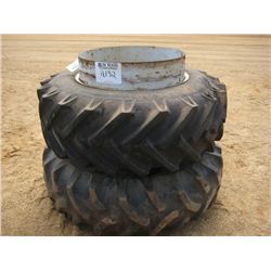 (1) LOT 2 16.9-320 R15 TIRES & RIMS
