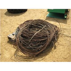 (1) LOT STEEL CABLE