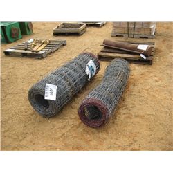 (2) ROLLS WOVEN FIELD WIRE