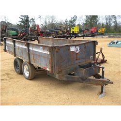 1992 HOMESTEADER 12' X 6' T/A BOX TRAILER