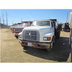 1997 FORD FSERIES S/A FLATBED DUMP