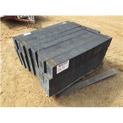 4' RUBBER LANDSCAPE TIMBERS