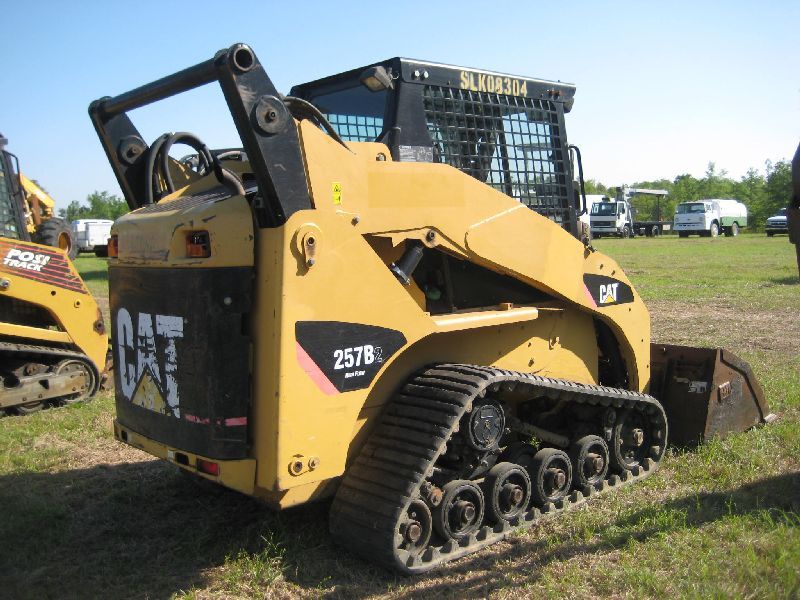 CAT 257B2 HIGH FLOW SKID STEER LOADER, S/N SLK08304 (07 YR) GP BUCKET ...