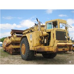 CAT 623B MOTOR SCRAPER, S/N 46P01653, ELEVATING, CANOPY, 29.5-29 TIRES
