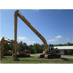 CAT 325CL LONG REACH HYDRAULIC EXCAVATOR, S/N CRB01324 (05 YR) 60' REACH, CLEANOUT BUCKET, 36" TBG, 