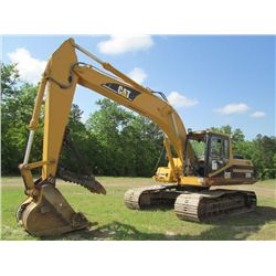 CAT 320BL HYDRAULIC EXCAVATOR, S/N 6CR04141 (99 YR) 9'7" STICK, 42" BUCKET, THUMB, 32" TBG, ECAB W/A