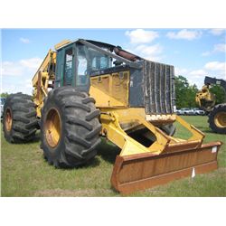 JOHN DEERE 648G III GRAPPLE SKIDDER, S/N 592336 (04 YR) DUAL ARCH, WINCH, ECAB W/AIR, 30.5- 32 TIRES
