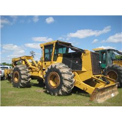 TIGERCAT 620C GRAPPLE SKIDDER, S/N 6201049 (07 YR) DUAL ARCH, WINCH, ECAB W/AIR, 30.5L-32 TIRES