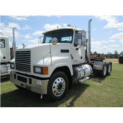 2008 MACK CHU613 T/A TRUCK TRACTOR, S/N 1M1AN07Y98N001261, MP8-485 MACK ENG, T310 TRANS, 46K REARS, 