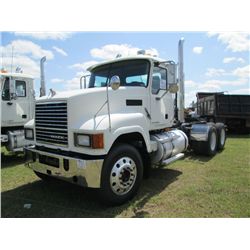 2008 MACK CHU613 T/A TRUCK TRACTOR, S/N 1M1AN07Y78N001260, DAY CAB, MP8-485C MACK DIESEL ENG, T310 T
