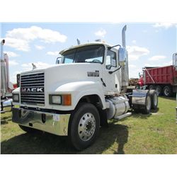 2006 MACK CHN613 T/A TRUCK TRACTOR, S/N 1M1AJ06Y06N004916, DAY CAB, MACK 427 DIESEL ENG, T310 TRANS,