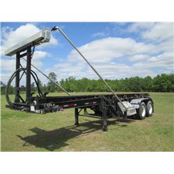 1999 ESPM 34-5 ROLL OFF TRAILER, S/N 1E9RS3420X1229006, ELEC TARP, WINCH, 11R24.5 TIRES ON STEEL DIS