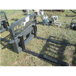 VERSATECH HD 42" PALLET FORK ATTACHMENT, FITS SKID STEER LOADER