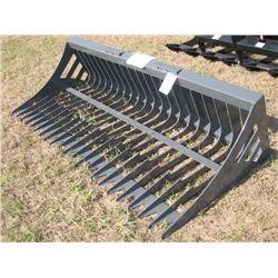 VERSATECH 72" SNOW & MULCH BUCKET (FITS SKID STEER LOADER)