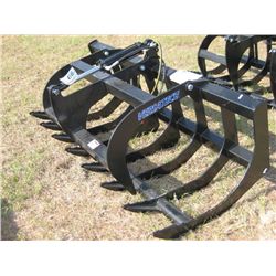VERSATECH BRUSH GRAPPLE, 1 CYLINDER (FITS SKID STEER LOADER)