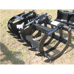 VERSATECH BRUSH GRAPPLE, 2 CYLINDER (FITS SKID STEER LOADER)