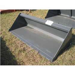 VERSATECH 72" SMOOTH BUCKET (FITS SKID STEER LOADER)