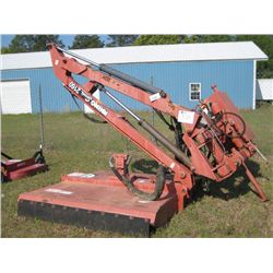 RHINO 2160 BOOM MOWER ATTACHMENT, S/N 10211, 3 PTH & PTO HOOK UP FOR TRACTOR (CAB CONTROLS & PTO SHA