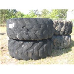 (4) 29.5-25 TIRES