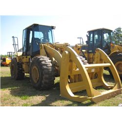 CAT 950G WHEEL LOADER, S/N 3JW01190 (99 YR) FORKS W/TOP CLAMP, ECAB W/AIR, 23.5-25 TIRES