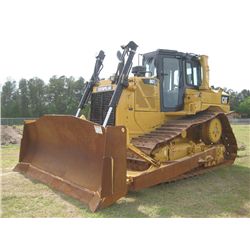 CAT D6T XW CRAWLER TRACTOR, S/N SLJ00192 (11 YR), SEMI-U BLADE WTILT, 30" SBG, ECAB W/AIR, METER RE
