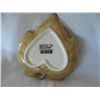 Image 2 : STONEWARE BROWN LEAF DISH BY RUSS, AUTUMN SETTINGS COLLECTION, NIB