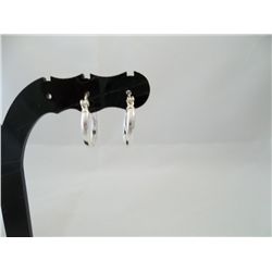 Sterling Silver small hoop earrings