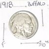 Image 1 : 1918 BUFFALO NICKEL RED BOOK VALUE IS $10.0 *NICE EARLY FINE GRADE BUFFALO NICKEL*!!