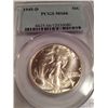 Image 1 : 1945-D PCGS MS-66 WALKING LIBERTY SILVER HALF DOLLAR