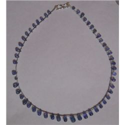 Tanzanite 59.90 CTW Necklace