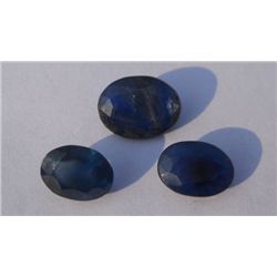 3 Sapphire 9.05 CTW Loose Stones