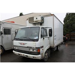 1992 WHITE HINO FB CUBE VAN 334,349KM DIESEL
