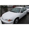 Image 1 : 2001 WHITE CHEVROLET CAVALIER 4DR SDN 117,429KM