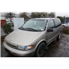 Image 1 : 1995 BROWN NISSAN QUEST XE PASS VAN 315,015KM GAS