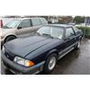 Image 1 : 1989 BLUE FORD MUSTANG GT 2DR COUPE 97,237KM GAS